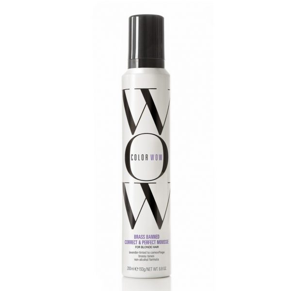 Colorwow BRASS BANNED MOUSSE For Blonde Hair 200ml
