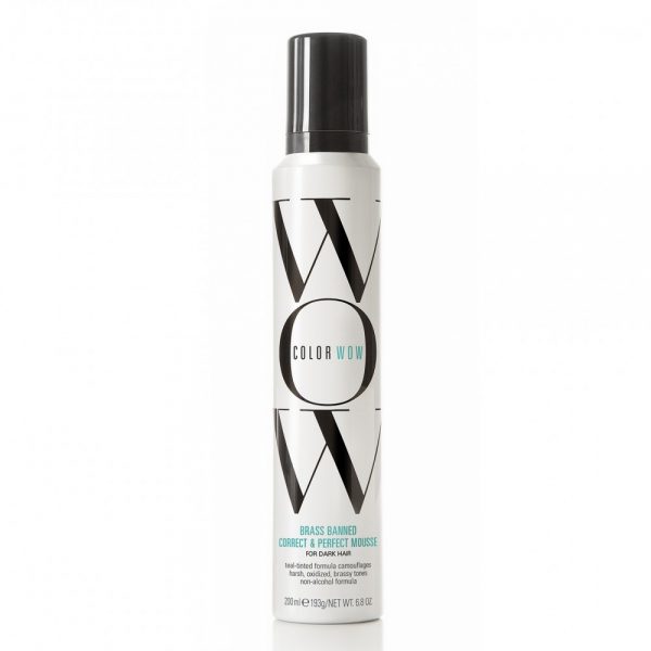 Colorwow BRASS BANNED MOUSSE For Dark Hair 200ml